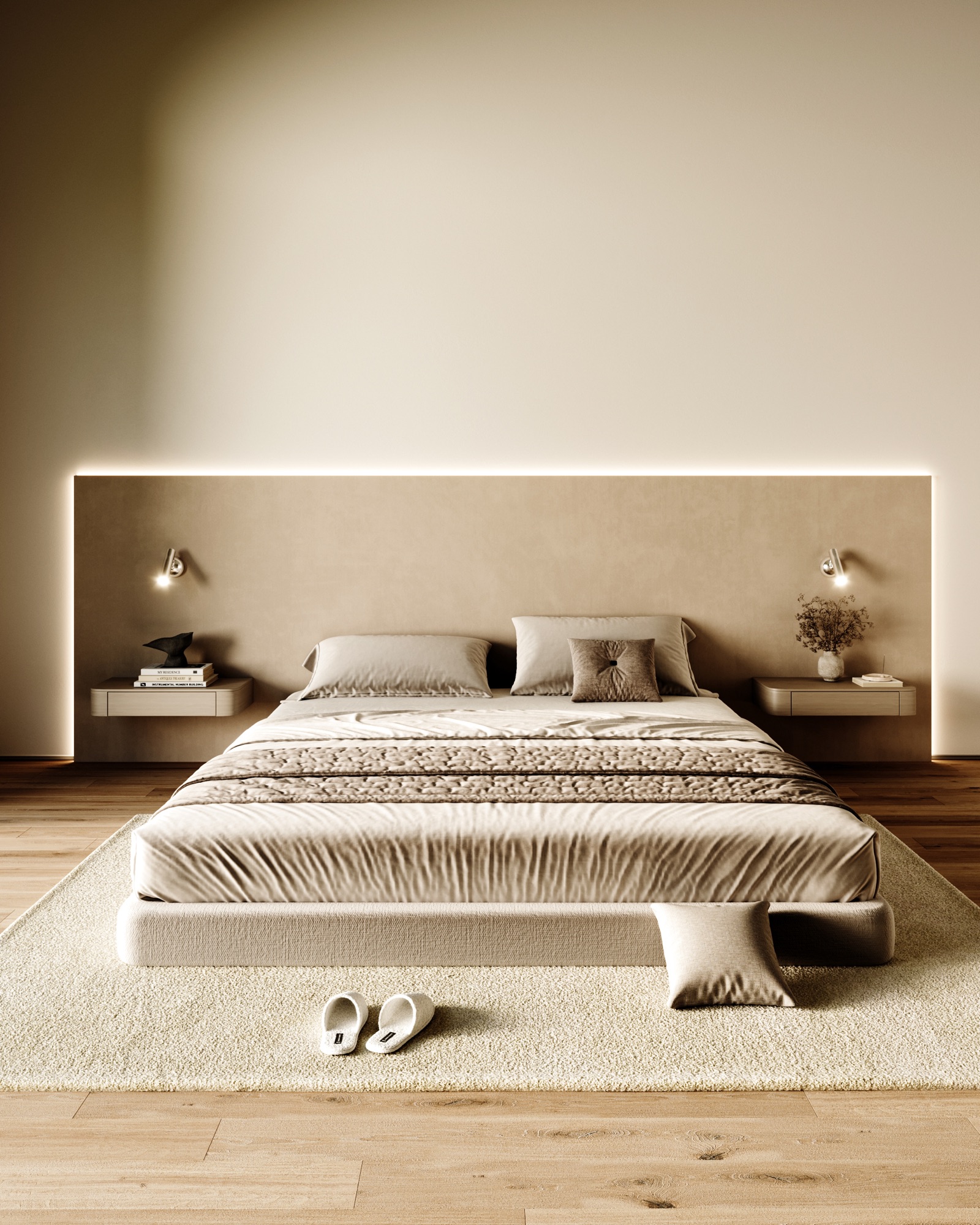 Serene Bedroom — view 1